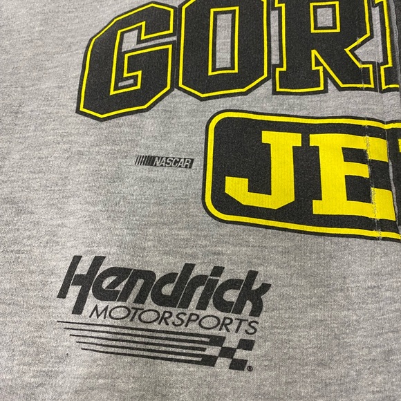 Jeff Gordon #24 NASCAR XL Full Zip Gray Hooded Jacket - Picture 4 of 14